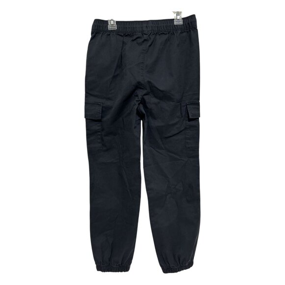 Gap Kids Boys Husky Large 10 Black Blue Gray Cargo Jogger Pants Pull On Lot of 3 - Picture 3 of 16